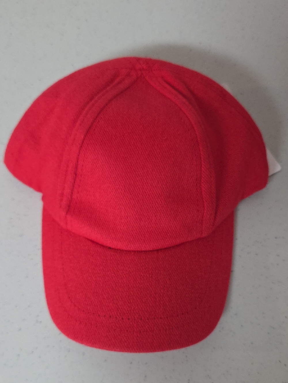 Classic Red Baseball Cap-Newborn